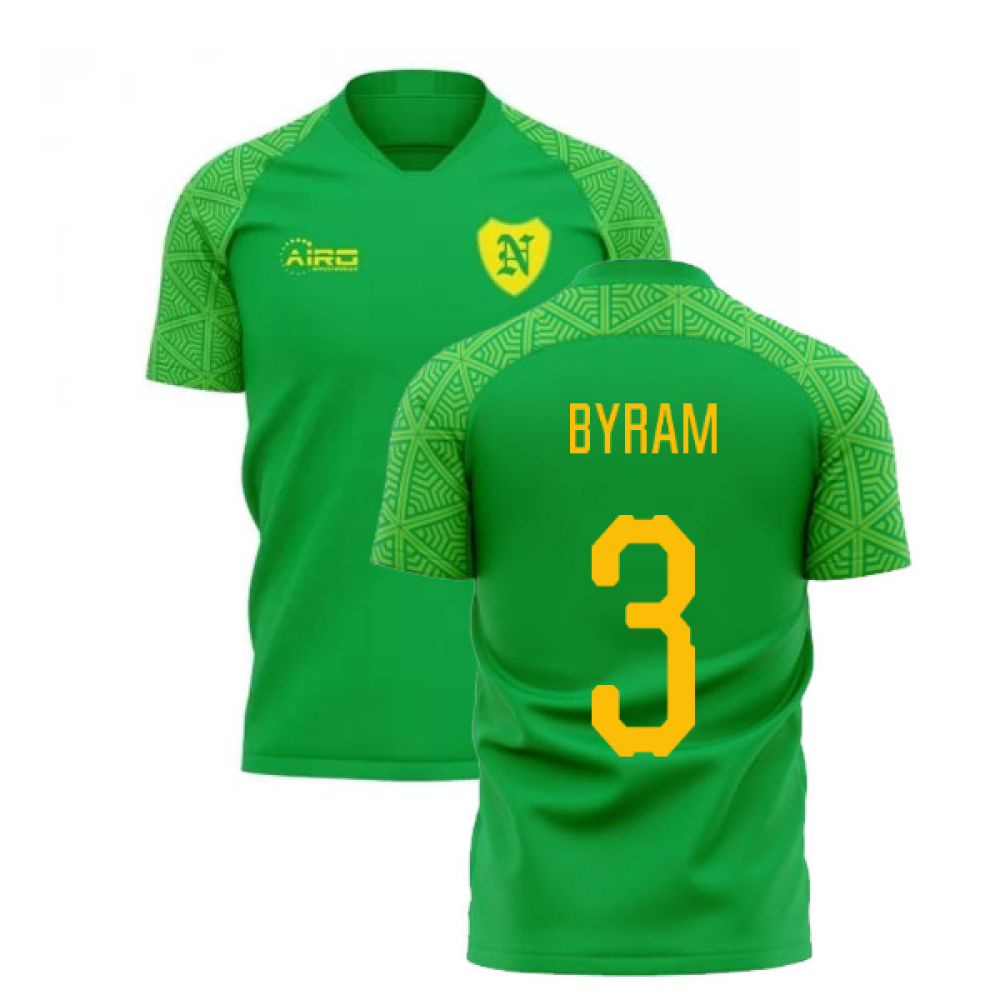 2023-2024 Norwich Away Concept Football Shirt (Byram 3)