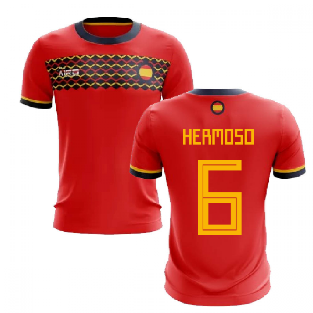 2024-2025 Spain Home Concept Football Shirt (Hermoso 6)