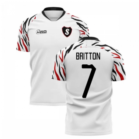 2024-2025 Swansea Home Concept Football Shirt (Britton 7)