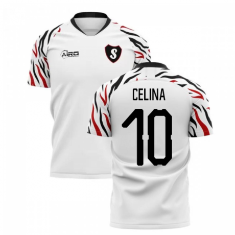 2024-2025 Swansea Home Concept Football Shirt (Celina 10)