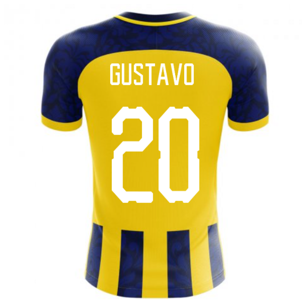 2024-2025 Fenerbahce Home Concept Football Shir (Gustavo 20)