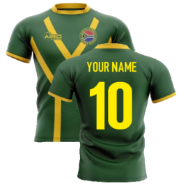 2024-2025 South Africa Springboks Flag Concept Rugby Shirt (Your Name)